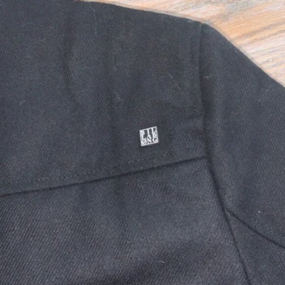 BILLABONG 60% poly/40% wool fleece lined coat/NWT/Mens S - Picture 3 of 11